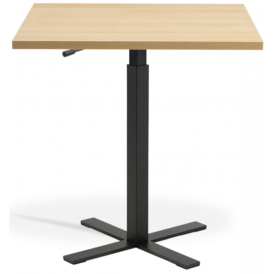 Boost Height Adjustable Meeting Table - 700x700mm